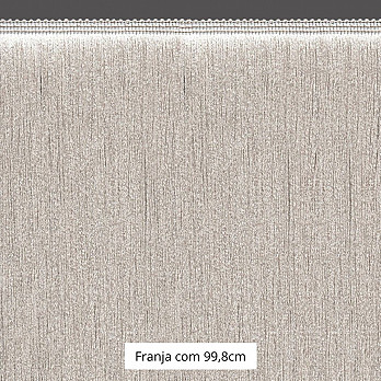 FRANJA ESPESSA LISA 99,8cm GELO 10m
