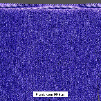 FRANJA ESPESSA LISA 99,8cm LILÁS ESCURO 10m