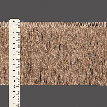 FRANJA FINA LISA 11,8cm CAMURÇA MÉDIO 10m
