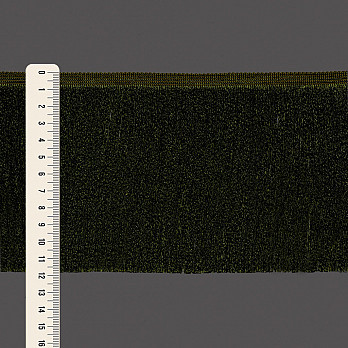 FRANJA FINA LISA 11,8cm VERDE MUSGO 10m