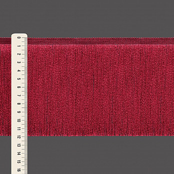 FRANJA FINA LISA 11,9cm VINHO 10m