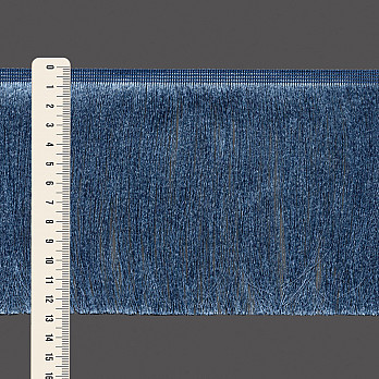 FRANJA FINA LISA 12,8cm AZUL 10m