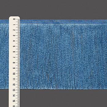 FRANJA FINA LISA 12,8cm AZUL JEANS 10m