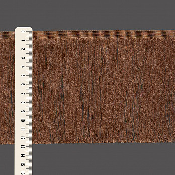 FRANJA FINA LISA 12,8cm CAMURÇA 10m