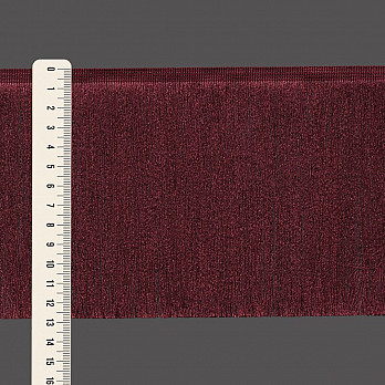 FRANJA FINA LISA 12,8cm VINHO 10m