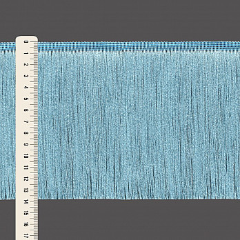 FRANJA FINA LISA 13,8cm AZUL BEBÊ 10m