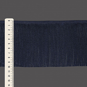 FRANJA FINA LISA 13,8cm AZUL ESCURO 10m