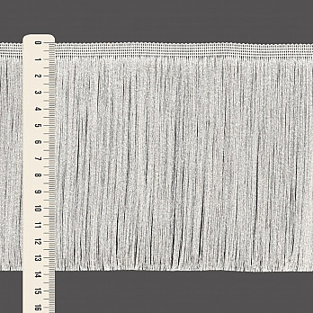 FRANJA FINA LISA 13,8cm PÉROLA 10m