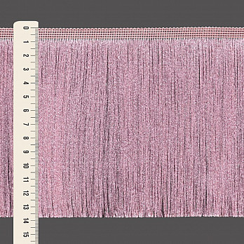FRANJA FINA LISA 13,8cm ROSE VELHO 10m