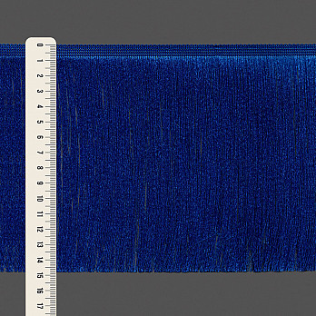 FRANJA FINA LISA 14,8cm AZUL ROYAL 10m