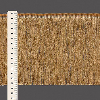 FRANJA FINA LISA 14,8cm BEGE 10m