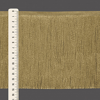 FRANJA FINA LISA 14,8cm BEGE 10m