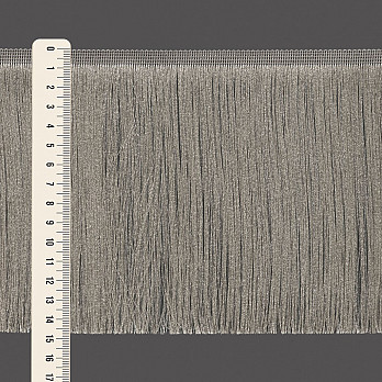 FRANJA FINA LISA 14,8cm CINZA CLARO 10m