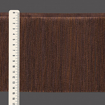 FRANJA FINA LISA 14,8cm MARROM/CAFÉ/KAKI 10m