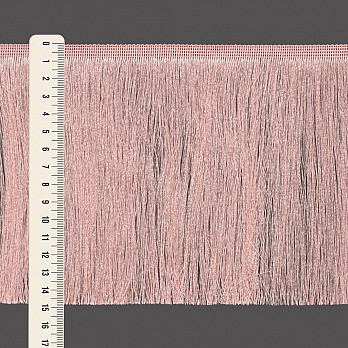 FRANJA FINA LISA 14,8cm ROSA 10m