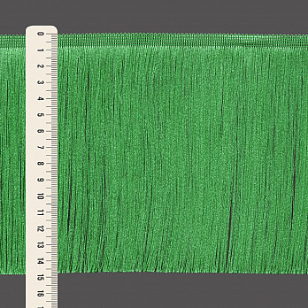 FRANJA FINA LISA 14,8cm VERDE 10m