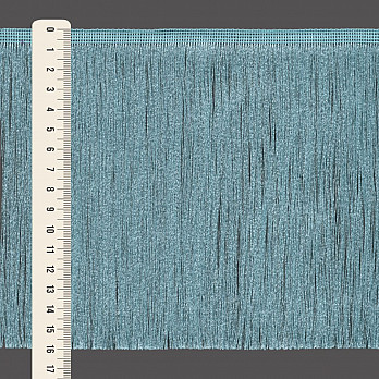 FRANJA FINA LISA 15,8cm AZUL CLARO 10m