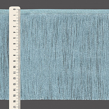 FRANJA FINA LISA 16cm AZUL CLARO 10m