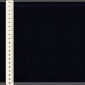 FRANJA FINA LISA 19,8cm AZUL MARINHO 10m