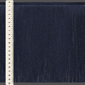 FRANJA FINA LISA 19,8cm AZUL MARINHO 10m