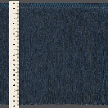 FRANJA FINA LISA 19,8cm AZUL PETRÓLEO ESCURO 10m