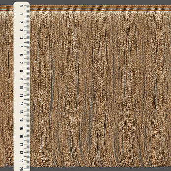 FRANJA FINA LISA 19,8cm BEGE 10m