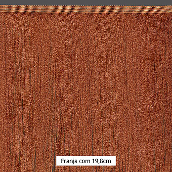 FRANJA FINA LISA 19,8cm CAMURÇA 10m