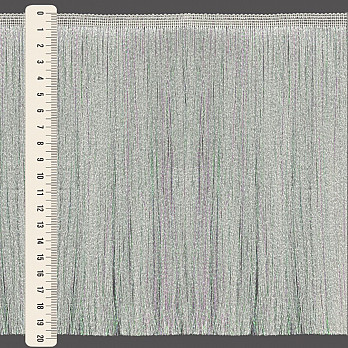 FRANJA FINA LISA 19,8cm CHAMPAGNE/ERISEE BRANCO 10m