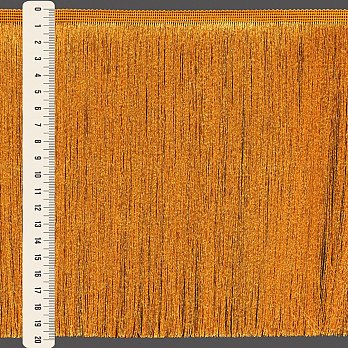 FRANJA FINA LISA 19,8cm LARANJA 10m