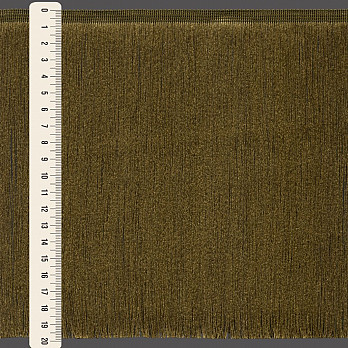 FRANJA FINA LISA 19,8cm MILITAR CLARO 10m