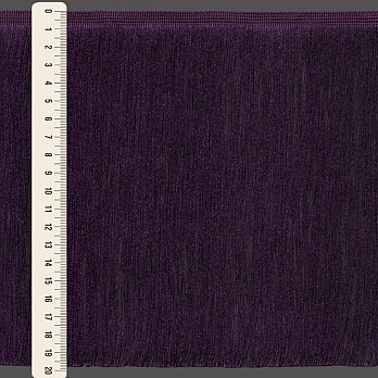FRANJA FINA LISA 19,8cm ROXO 10m