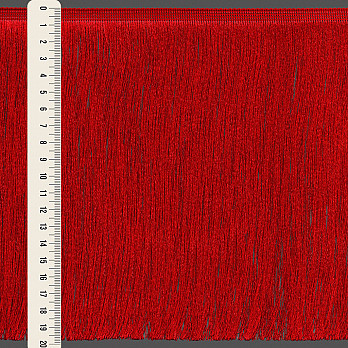 FRANJA FINA LISA 19,8cm TOMATE 10m