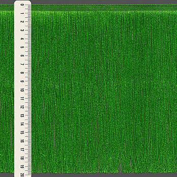 FRANJA FINA LISA 19,8cm VERDE MAÇÃ 10m