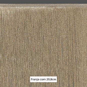 FRANJA FINA LISA 29,8cm AREIA ESCURO 10m