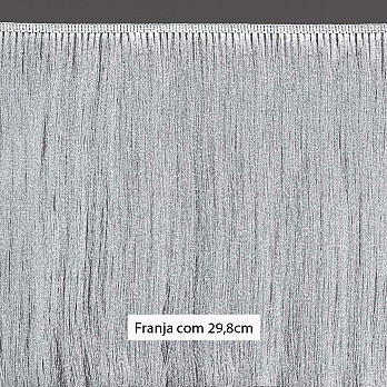 FRANJA FINA LISA 29,8cm SEM BENEFICIAMENTO 10m