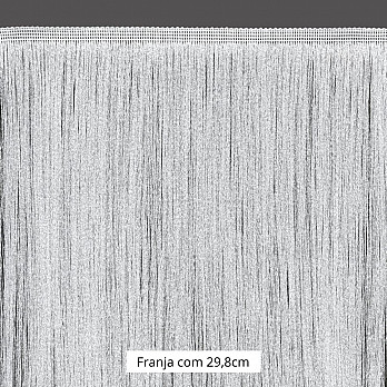 FRANJA FINA LISA 29,8cm SEM BENEFICIAMENTO 10m