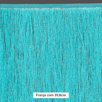 FRANJA FINA LISA 29,8cm VERDE ÁGUA 10m