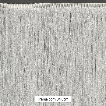 FRANJA FINA LISA 34,8cm CHAMPAGNE 10m