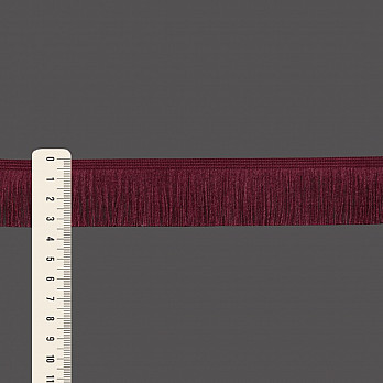 FRANJA LISA 3,4cm MALBEC 10m