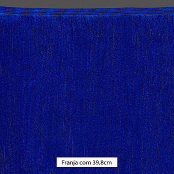 FRANJA FINA LISA 39,8cm AZUL ROYAL 10m