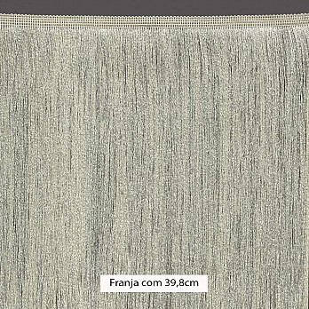 FRANJA FINA LISA 39,8cm OFF WHITE 10m