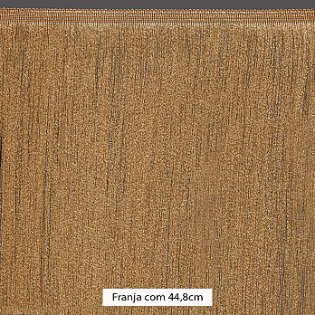 FRANJA FINA LISA 44,8cm BEGE 10m