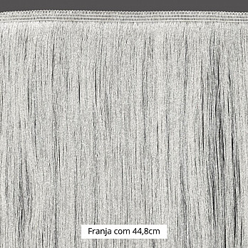 FRANJA FINA LISA 44,8cm CHAMPAGNE 10m