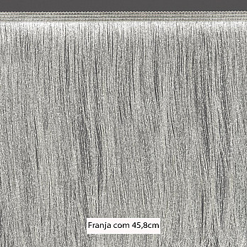 FRANJA FINA LISA 45,8cm CHAMPAGNE 10m