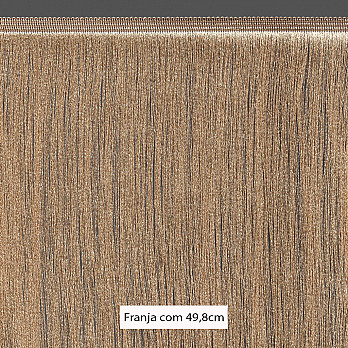 FRANJA FINA LISA 49,8cm BEGE 10m