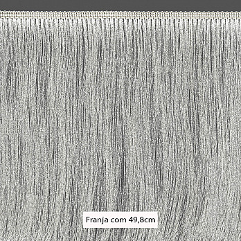 FRANJA FINA LISA 49,8cm CHAMPAGNE 10m