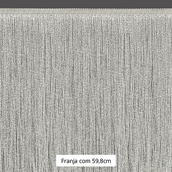 FRANJA FINA LISA 59,8cm CHAMPAGNE 10m
