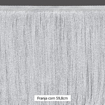 FRANJA FINA LISA 59,8cm NATURAL REPROCESSADO 10m