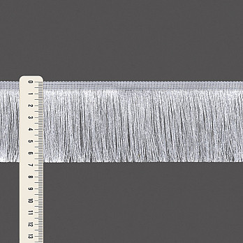 FRANJA FINA LISA 6,8cm BRANCO 10m