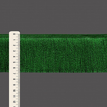FRANJA FINA LISA 6,8cm VERDE BANDEIRA 10m